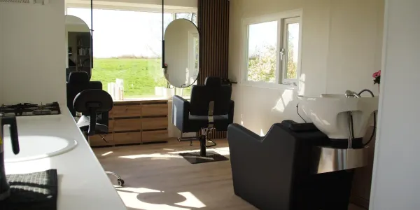 Sfeerfoto van de salon